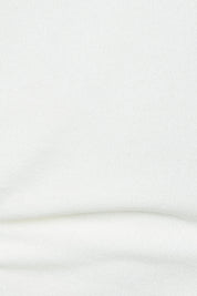 Product shot of the Snuggle Up Jumper in colour Ivory (White), detail