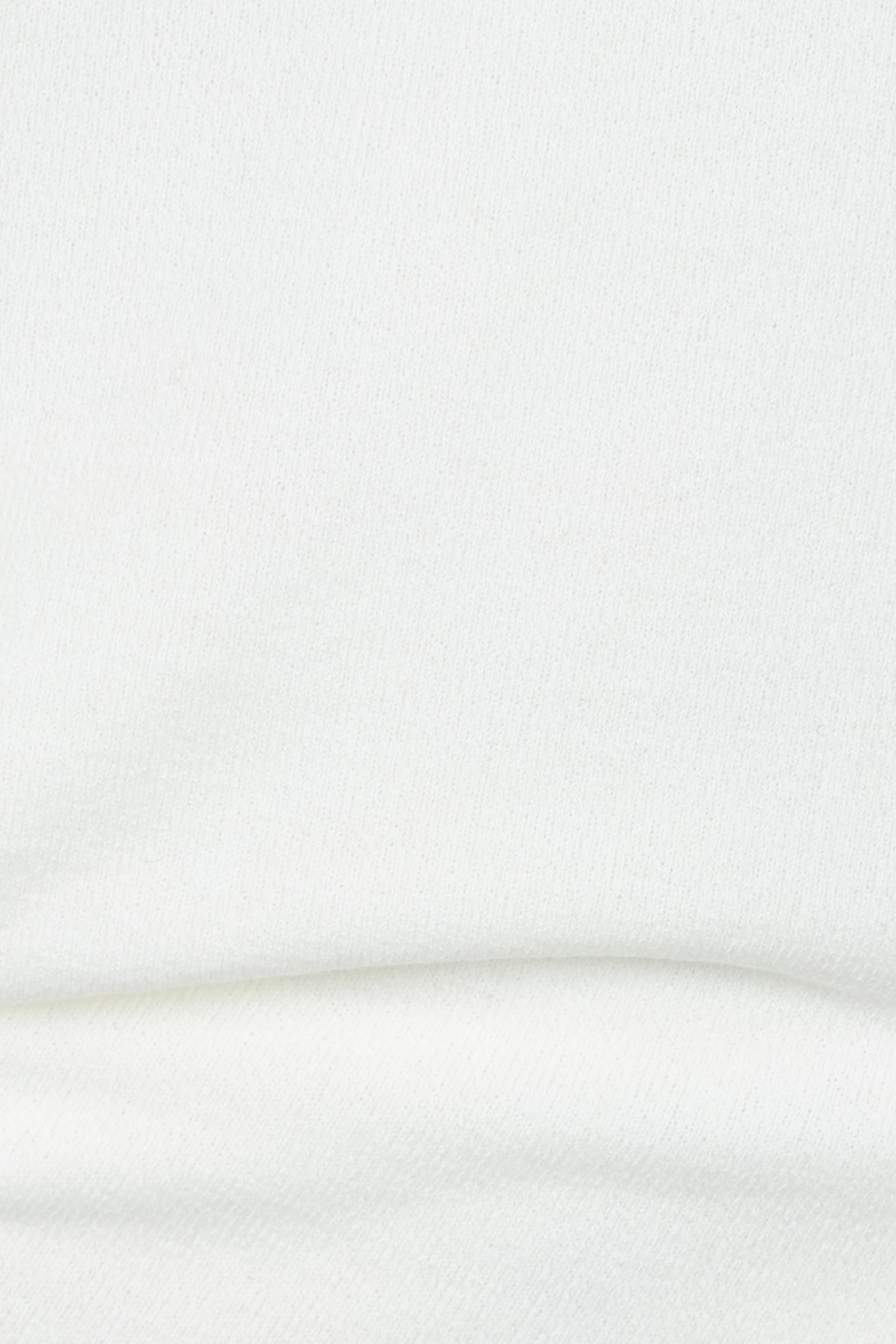 Product shot of the Snuggle Up Jumper in colour Ivory (White), detail