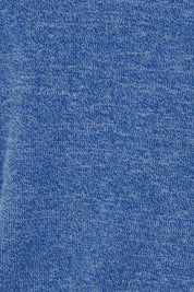 Product shot of the Snuggle Up Jumper - Lapis in colour Lapis, showing detail