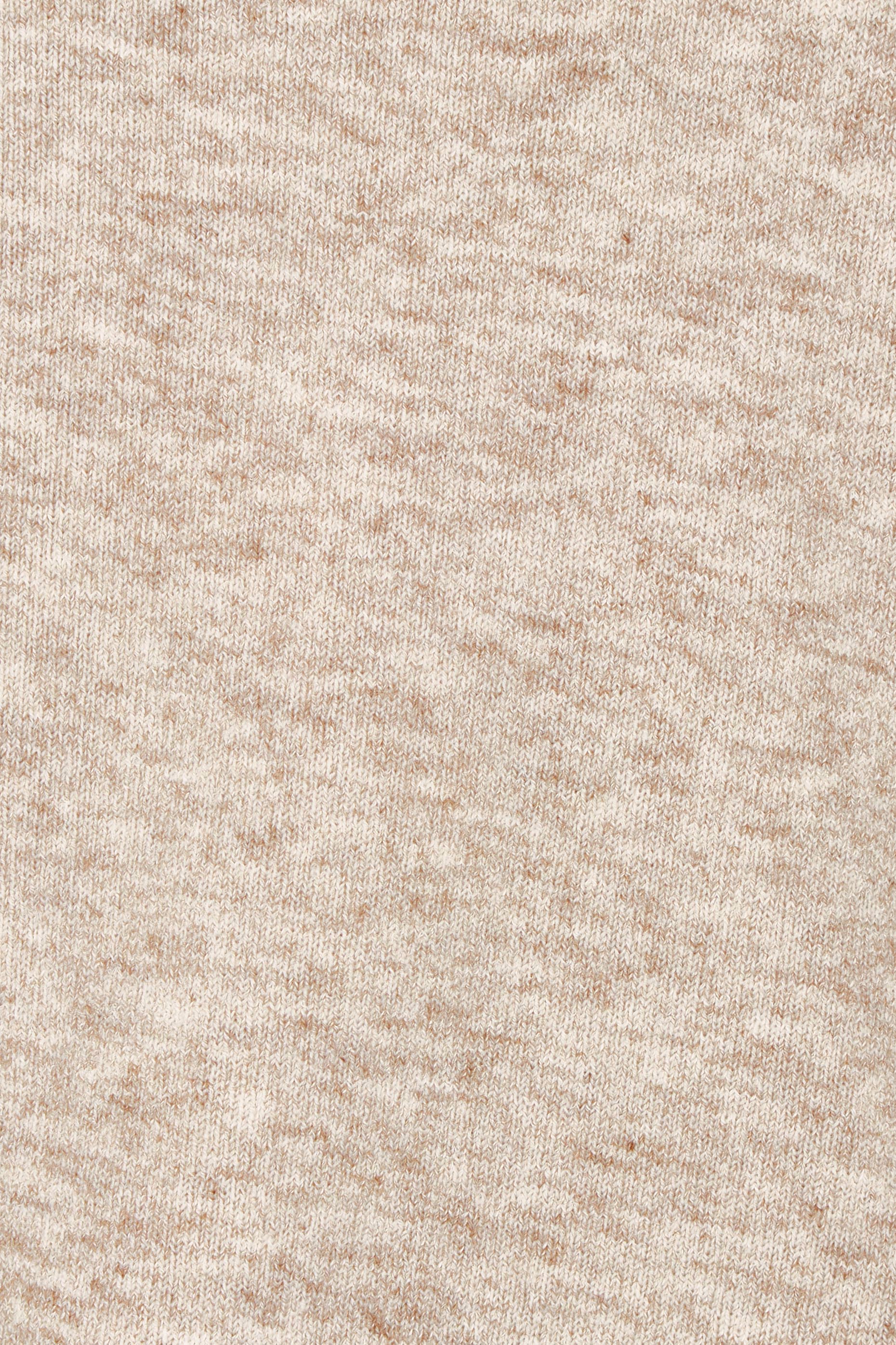 Product shot of the Snuggle Up Jumper in colour Sandmarl, detail