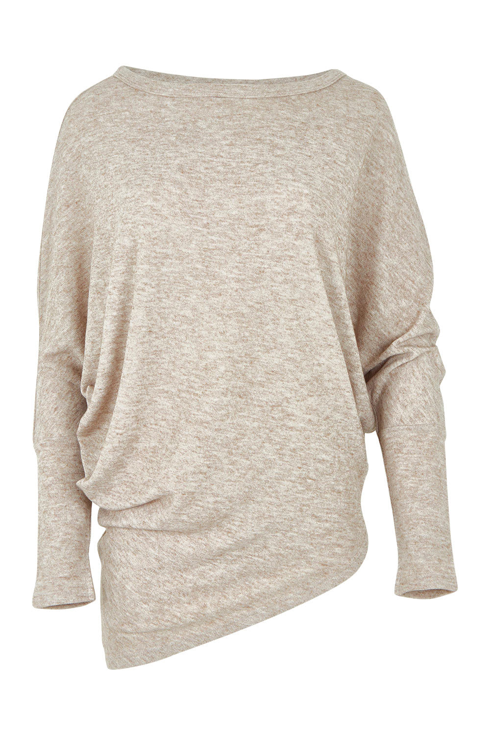 Product shot of the Snuggle Up Jumper in colour Sandmarl, from the front