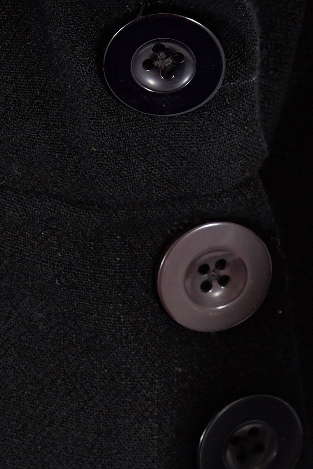 Product shot of the Flow With Me Slouch Dress in colour Black (Black), detail