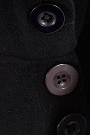 Product shot of the Flow With Me Slouch Dress in colour Black (Black), detail