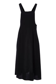 Product shot of the Flow With Me Slouch Dress in colour Black (Black), from the front