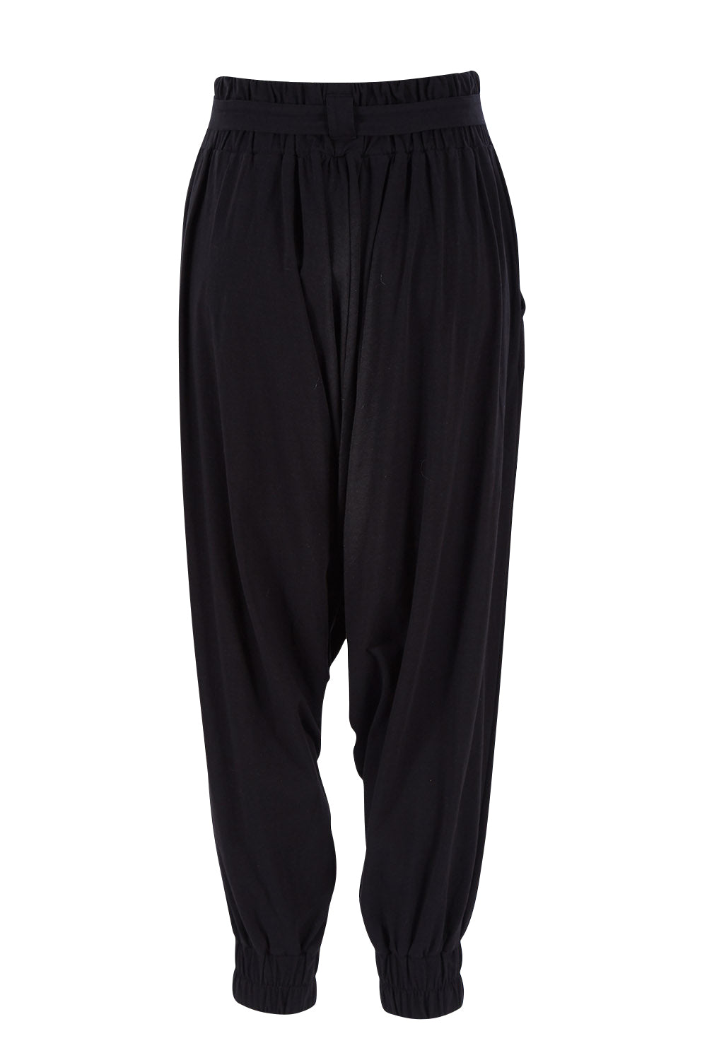 Product shot of the Relax With Me Slouch Pants in colour Black (Black), from the back