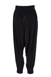 Product shot of the Relax With Me Slouch Pants in colour Black (Black), from the back