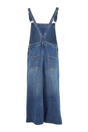 Preloved Overall Happiness Dress - Denim