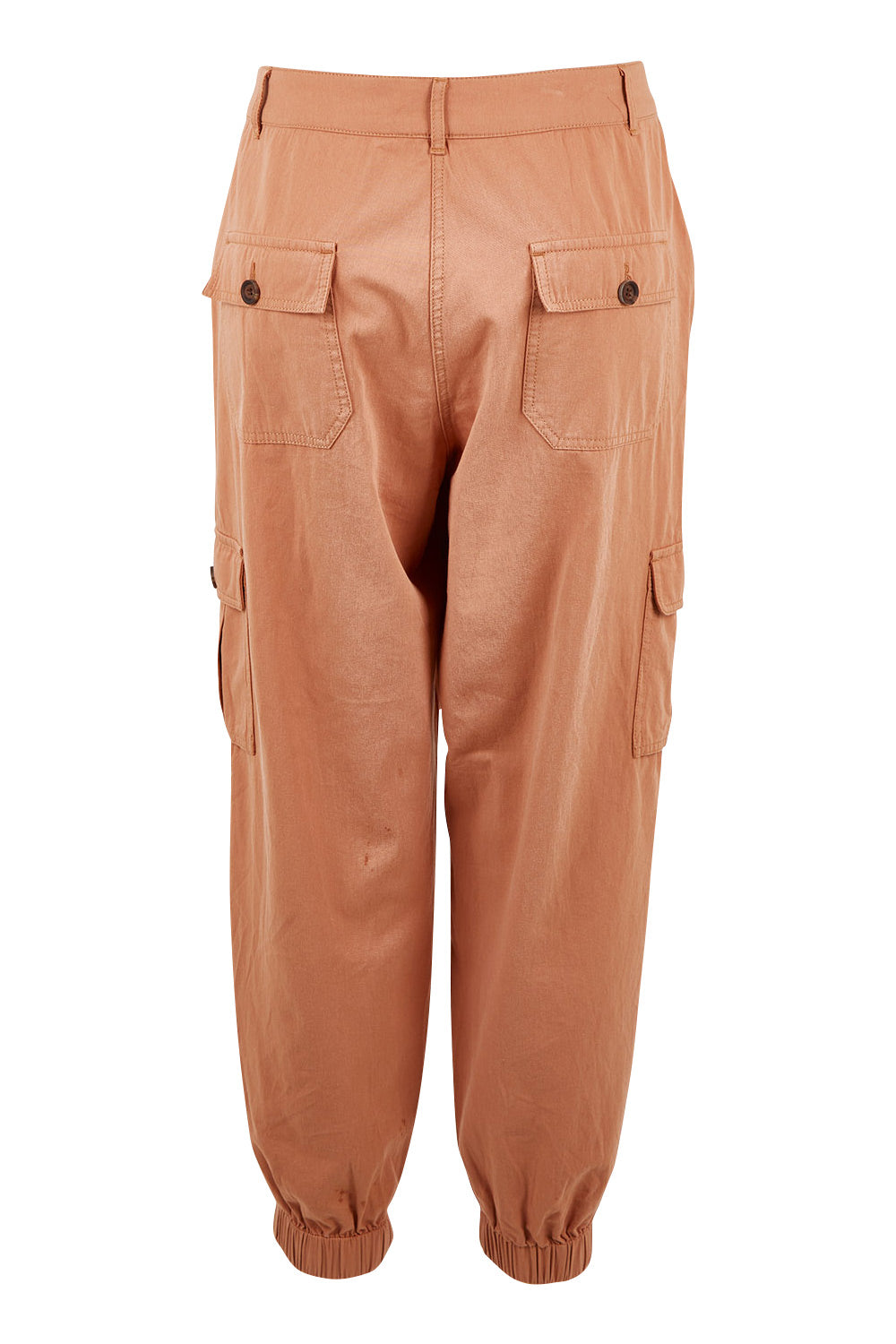 Product shot of the Travel With You Cargo Pants in colour Dust, from the back