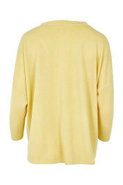 Product shot of the My Boyfriends Slouch Cardi in colour Butter, from the back