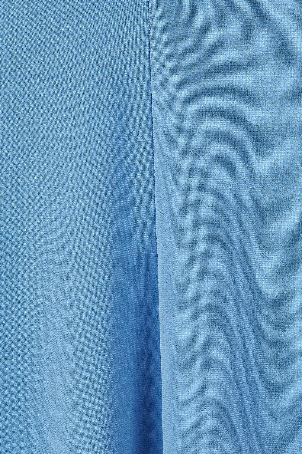 Product shot of The Wanderer In Me V Neck Travel Singlet in colour Denim (Blue), detail