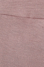 Product shot of the Good Vibes Balloon Hem Pants in colour Tobacco, detail