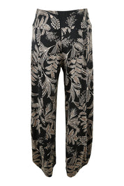 Preloved Good Vibes Balloon Hem Pants - Blkfleur