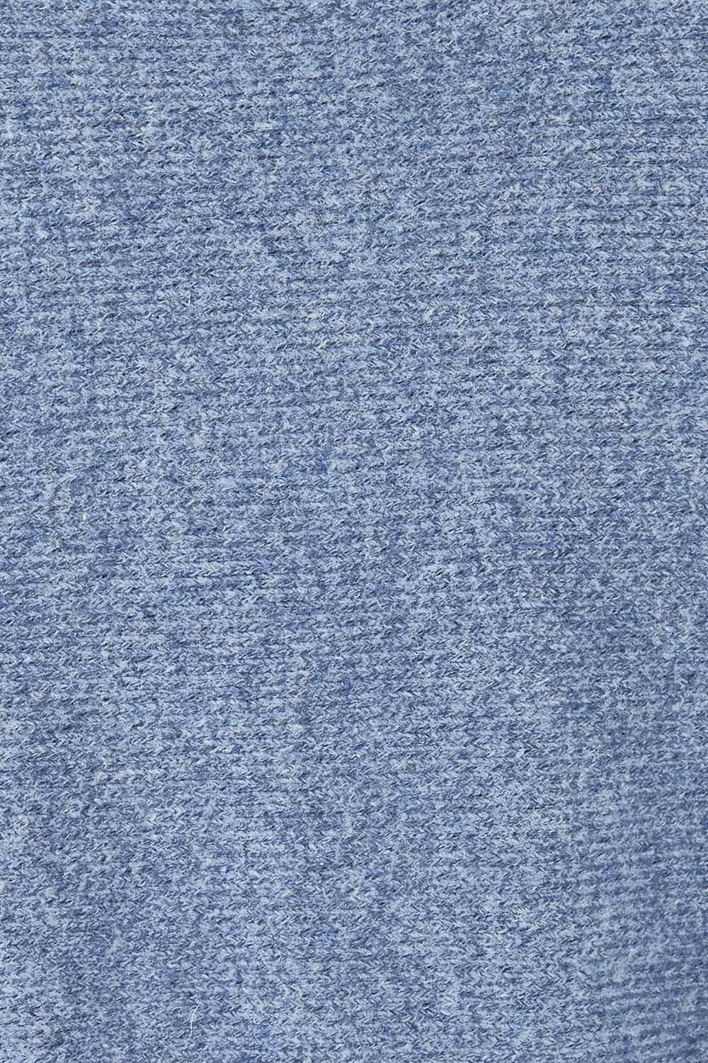 Product shot of the Addicted To You Sweater in colour Denim (Blue), detail