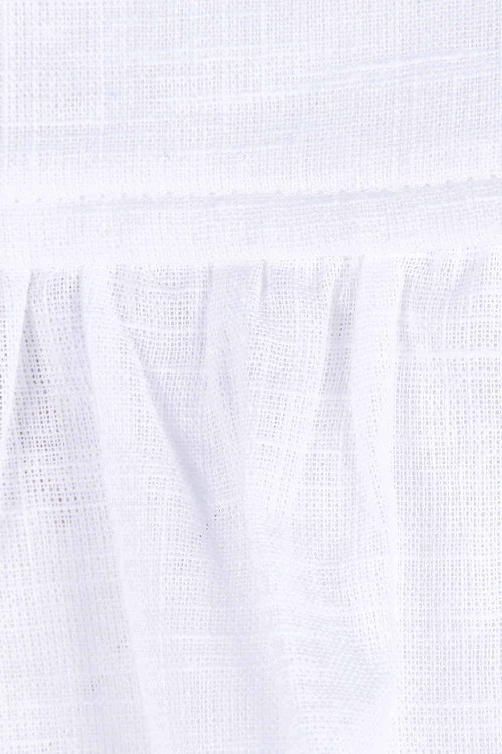 Product shot of the Freya Top in colour White (White), detail