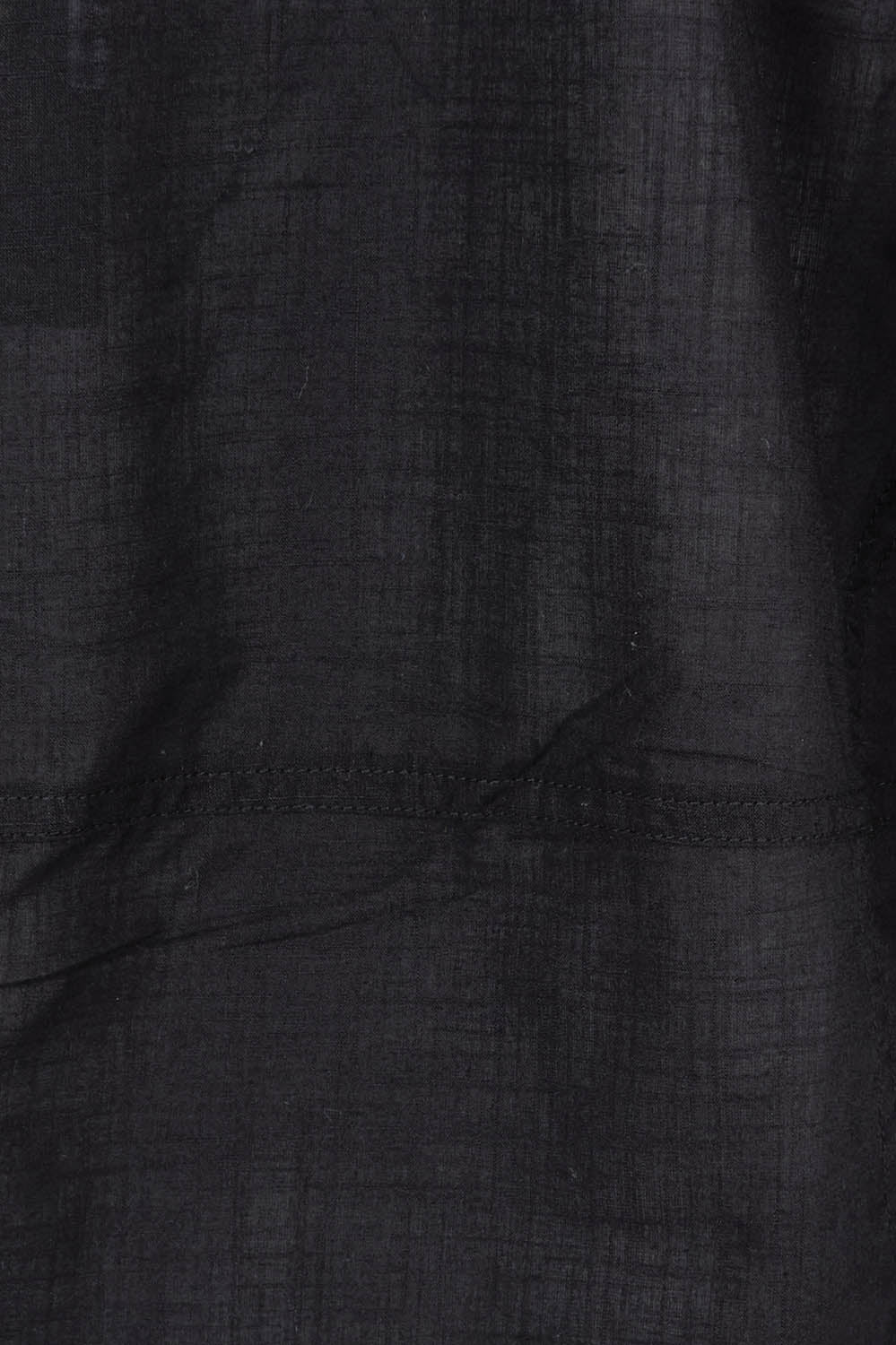 Product shot of the Guru Cotton Top in colour Black (Black), detail