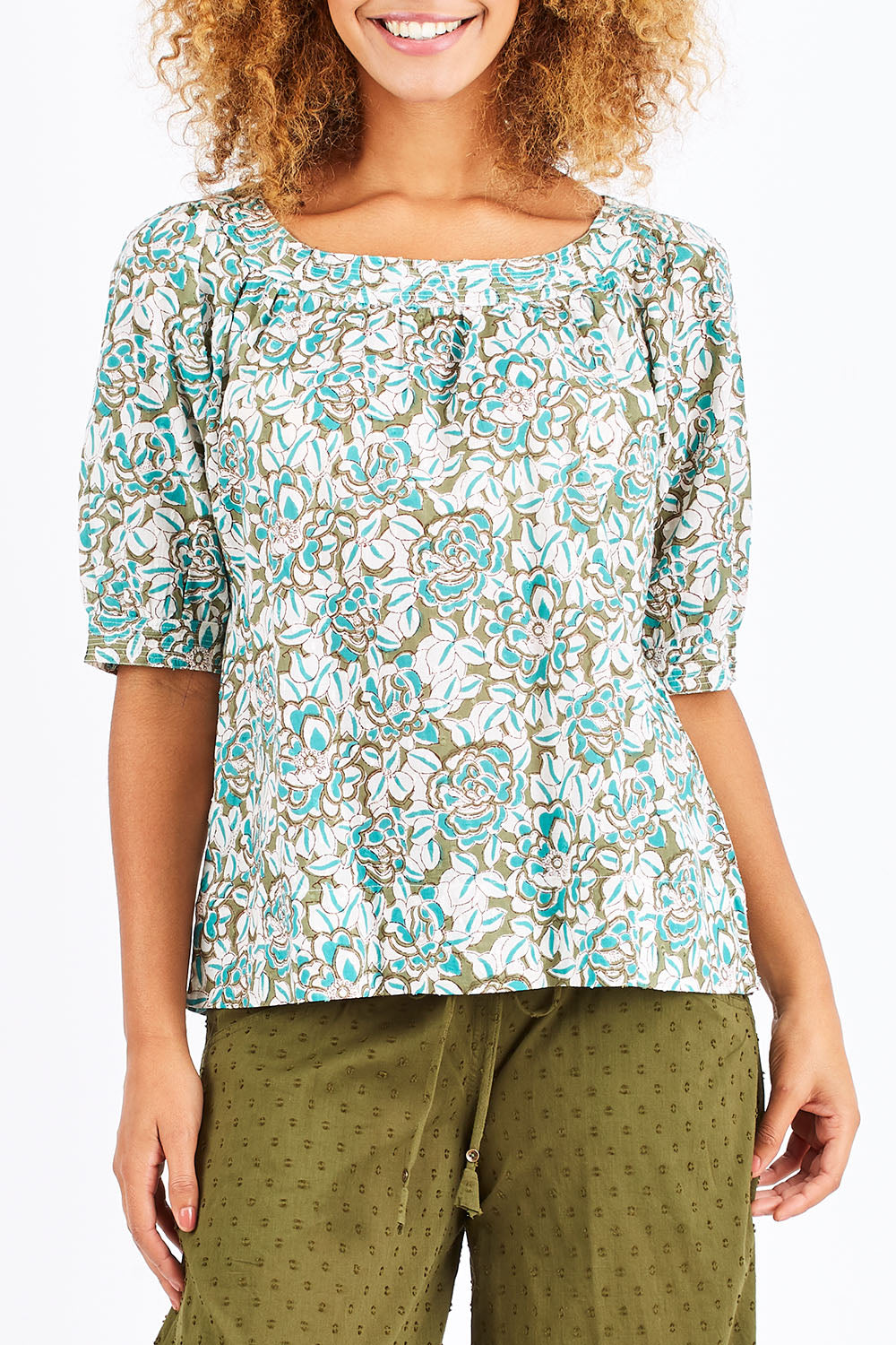 Preloved Bliss Top - Aqua