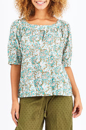 Preloved Bliss Top - Aqua