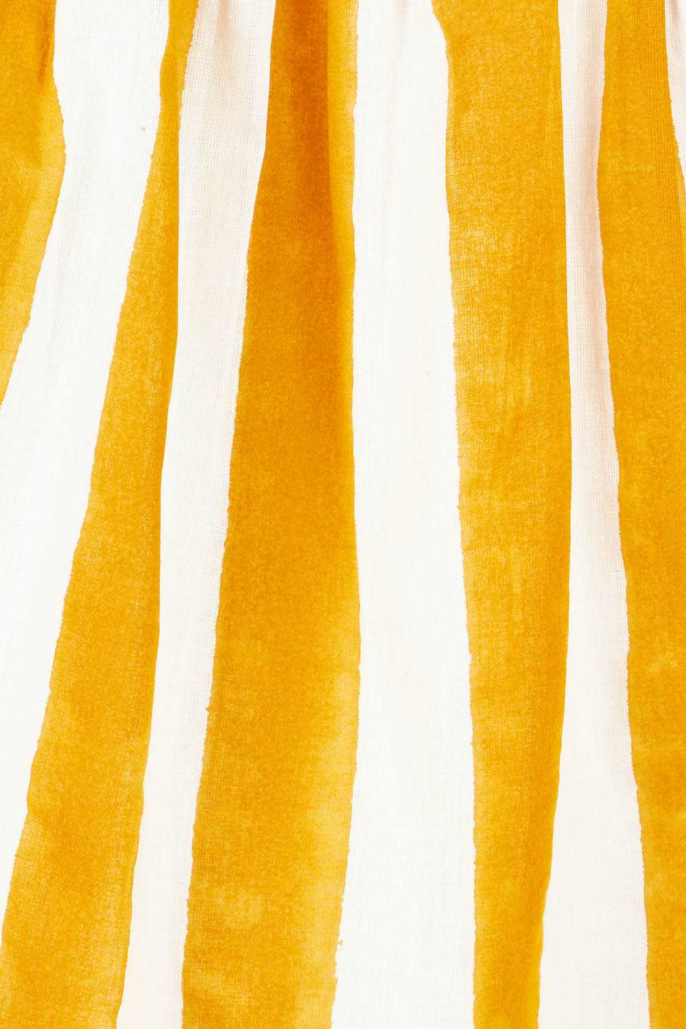 Product shot of the Sami Cotton Singlet in colour Tropical, detail