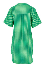 Preloved Josie Cotton Dress - Verde