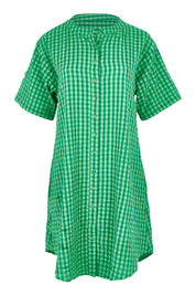 Preloved Josie Cotton Dress - Verde