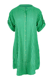 Preloved Josie Cotton Dress - Verde