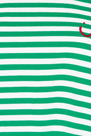 Product shot of the Bellissimo Cotton Tee in colour Green (Green), detail