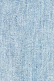 Product shot of the Sand Lyocell Top in colour Comodo (Blue), detail
