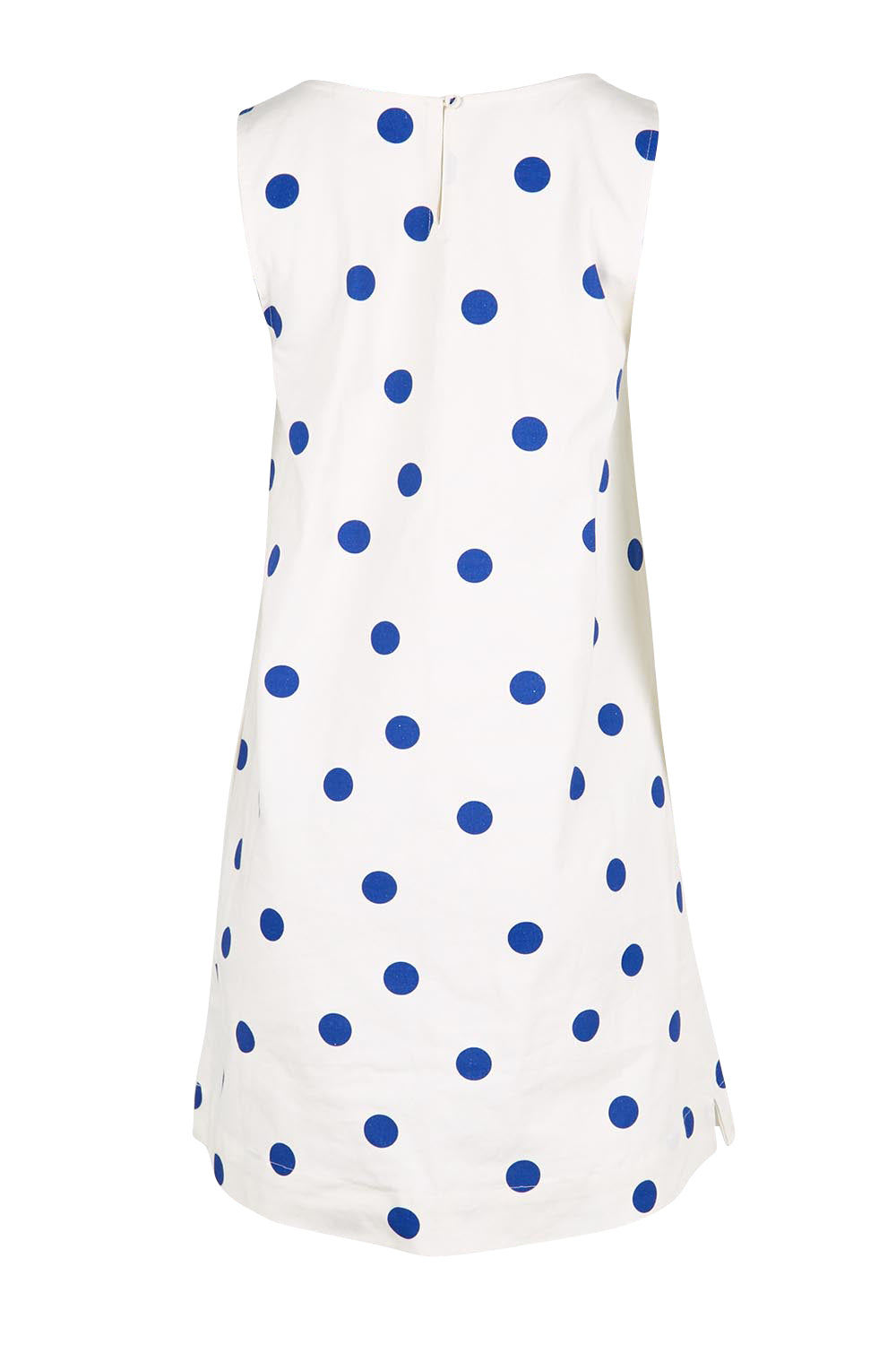 Product shot of the Hara Dress – Polkadot in colour Polkadot, from the back