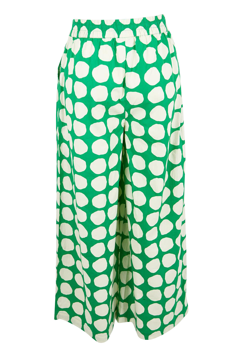 Product shot of the Carmen Pant - Circulo in colour Circulo, from the back