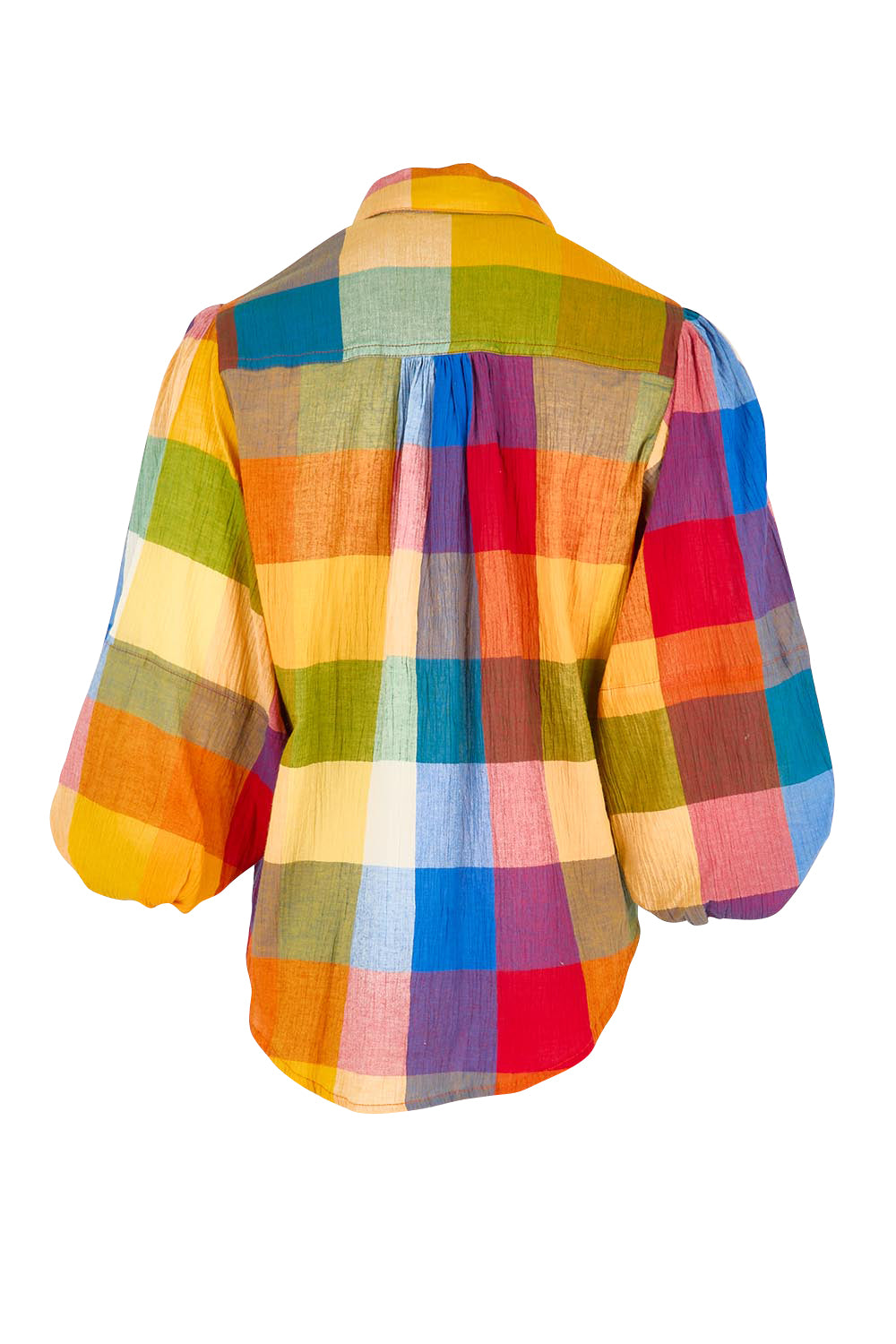 Product shot of the Pari Shirt – Kingston in colour Kingston, from the back