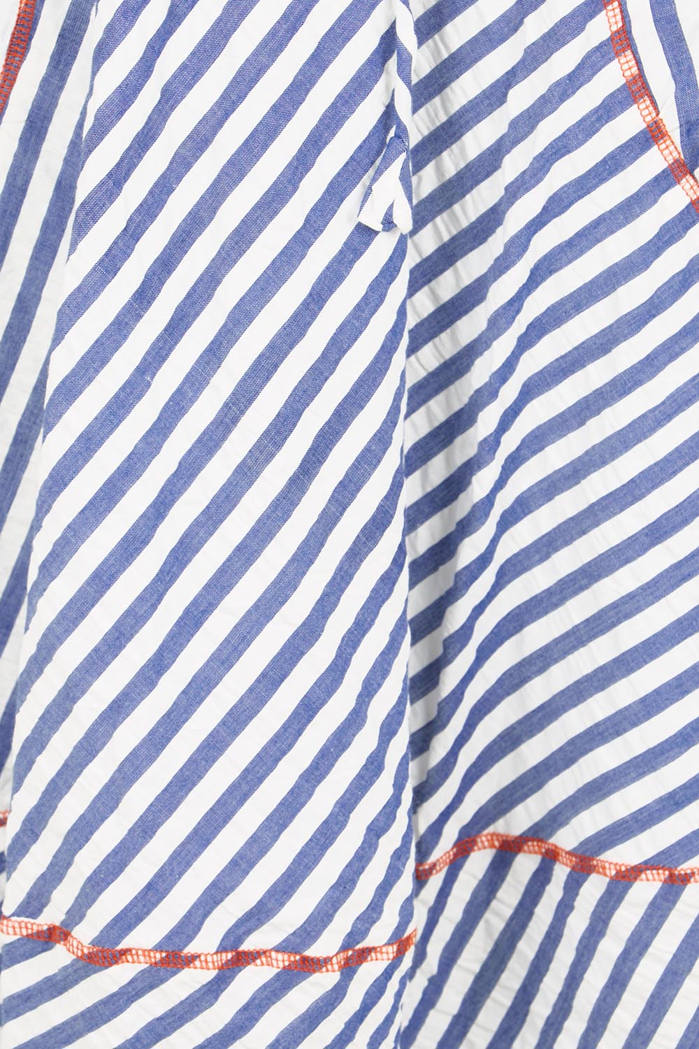 Product shot of the Guru Skirt – Ocean in colour Ocean, showing detail