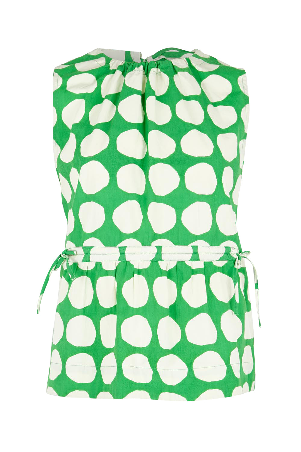 Product shot of the Carmen Top – Circulo in colour Circulo, from the front