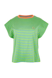 Product shot of the Bellissimo Tee – Honeydem in colour Honeydem, from the front