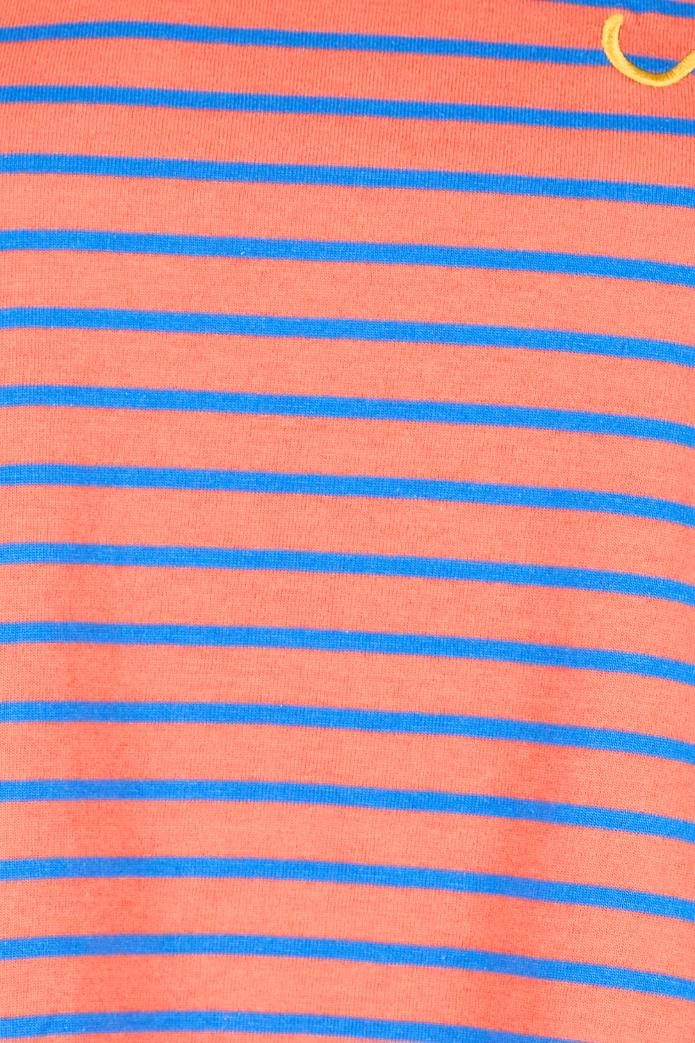 Product shot of the Bellissimo Tee – Roma in colour Roma, showing detail