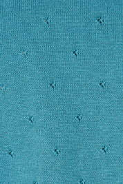 Product shot of the Lora Cardigan in colour Blue (Blue), detail