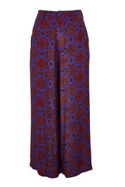 Product shot of the Sara Pant in colour Rio (Purple), from the front