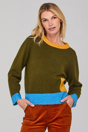 Poet Jumper – Olive