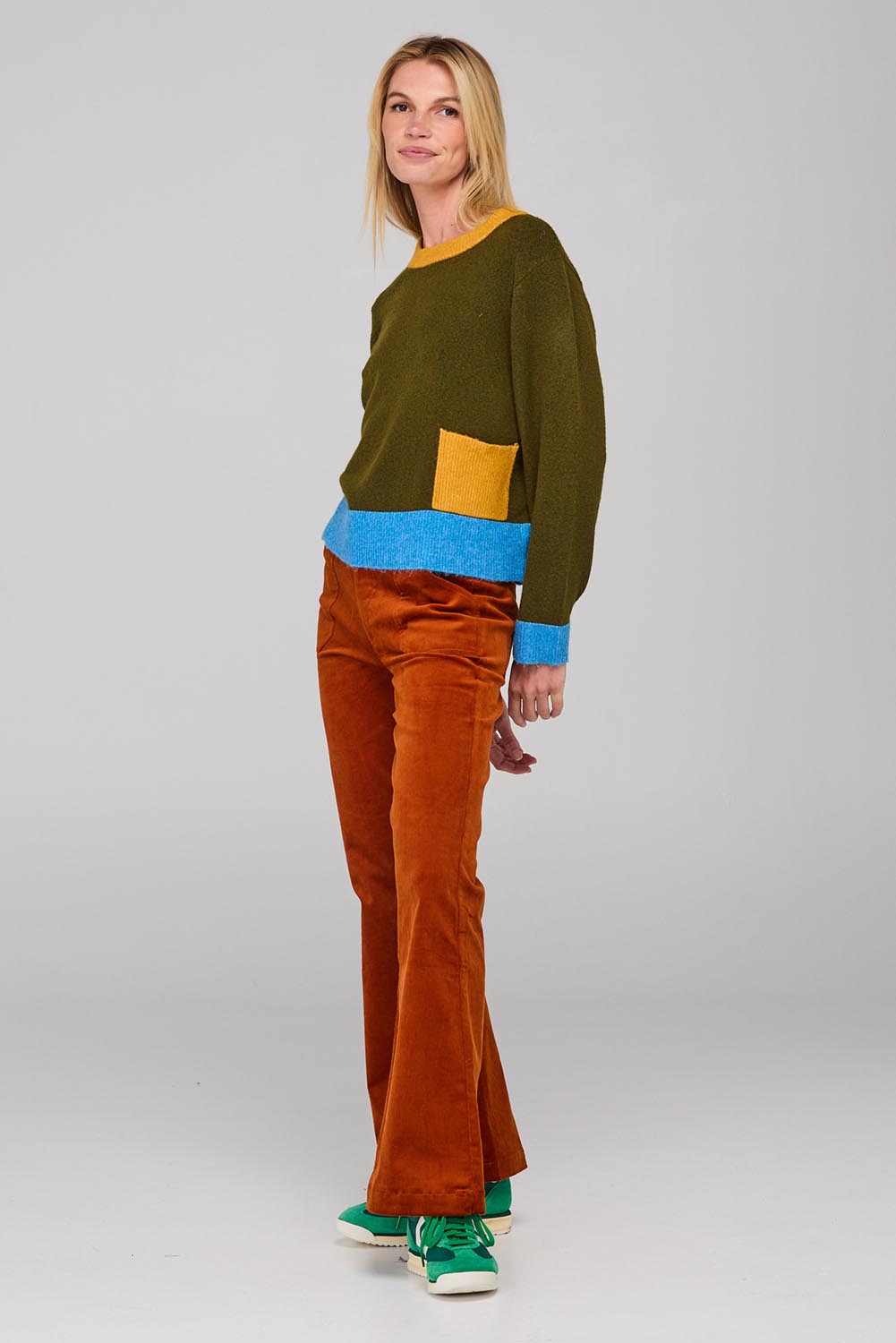 Poet Jumper – Olive