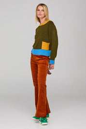 Poet Jumper – Olive