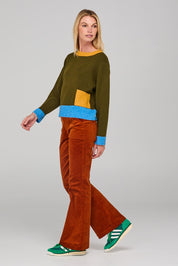 Poet Jumper – Olive