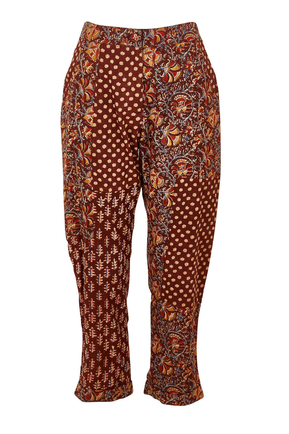 Product shot of the Juliette Cotton Pant in colour Juliette, from the front