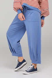 Guru Cotton Blend Track Pant - Blue