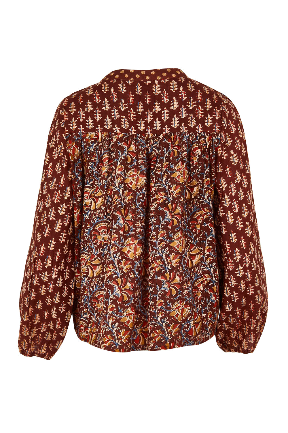 Product shot of the Fleetwood Cotton Top in colour Juliette, from the back
