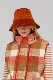 Dharma Cotton Bucket Hat - Rust