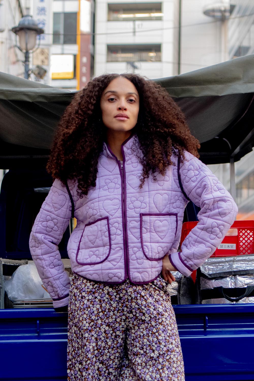 Joni Cotton Jacket – Multi