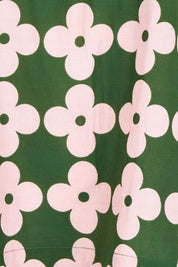 Product shot of the Bliss Top in colour Keiko, detail