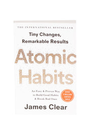 Product shot of the Atomic Habits in colour Atomic (White), from the front