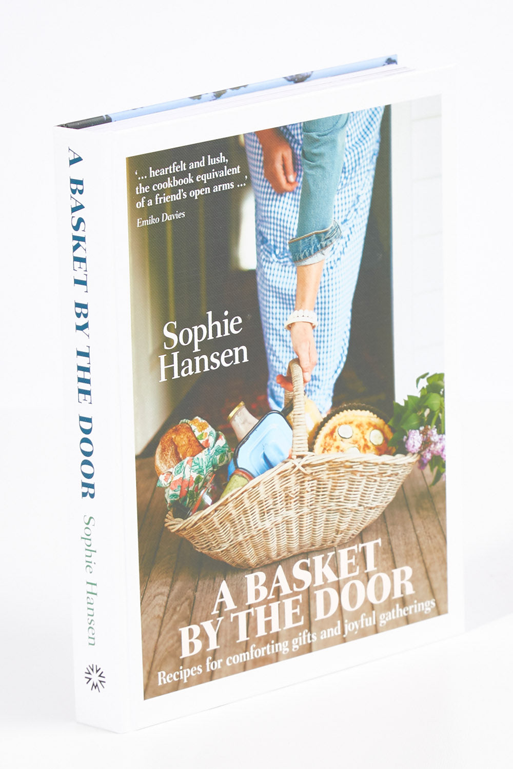 A model wearing size OneSize of the A Basket By The Door in colour Basket (Black), from the front, showing the whole outfit