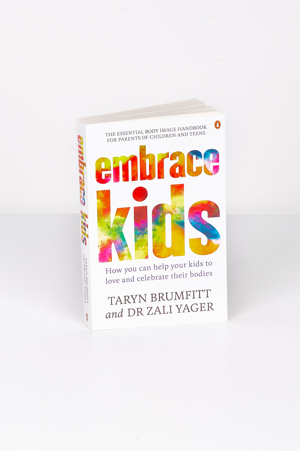 A model wearing size OneSize of the Embrace Kids in colour Embracekid, from the front, showing the whole outfit