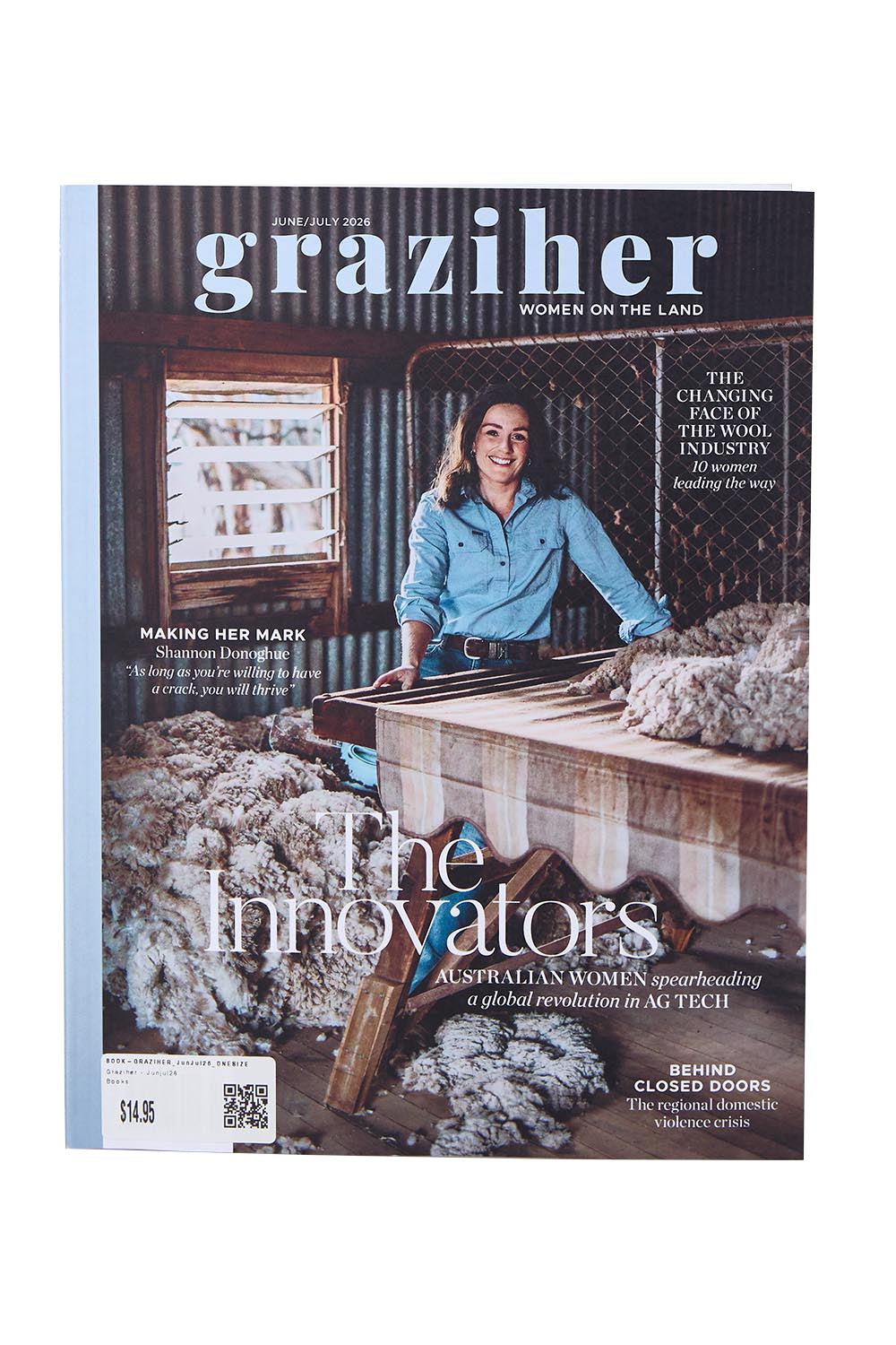Product shot of the Graziher - Junjul26 in colour Junjul26, from the front